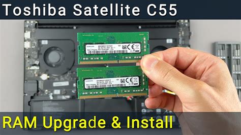 upgrade ram toshiba satellit c55|add ram to toshiba satellite.